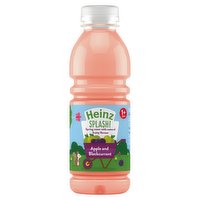 Heinz Splash! Apple and Blackcurrant Spring Water with Natural Fruity Flavour 1 + Years 500ml