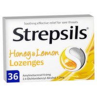 Strepsils Honey & Lemon Lozenges 36