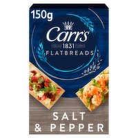Carr's Flatbread Salt & Pepper Crackers 150g