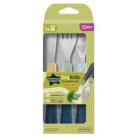 Tommee Tippee Big Kids 1st Cutlery Set Stainless Steel 12+m