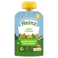 Heinz Apple & Mango Fruit Pouch 100g