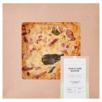 Baxter & Greene Ham & Leek Quiche 800g