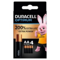 Duracell Optimum AA 4 Batteries