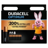 Duracell Optimum AA 8 Batteries