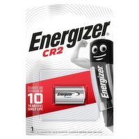 Energizer® CR2 Lithium Photo Batteries, 1 Pack