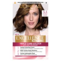 L'Oreal Excellence 5.3 Natural Golden Brown Permanent Hair Dye