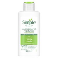 Simple Kind to Skin Rich Moisturiser Replenishing 125 ml 