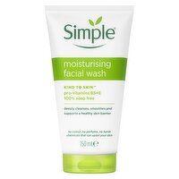 Simple Kind to Skin Facial Wash Moisturising 150 ml 