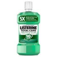 Listerine Total Care Teeth & Gum Fluoride Mouthwash Fresh Mint 500ml
