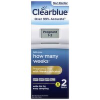 Clearblue Pregnancy Test, Weeks Indicator, 2