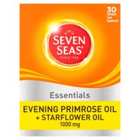 Seven Seas Essentials Evening Primrose Oil + Starflower Oil 1000 mg 30 Capsules