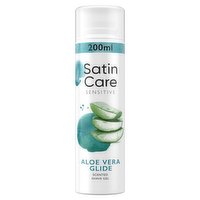 Gillette Satin Care Shaving Gel Aloe Vera 200ml