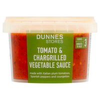 Dunnes Stores Tomato & Chargrilled Vegetable Sauce 250g