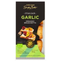 Dunnes Stores Simply Better Italian Garlic Organic Bruschetta 150g