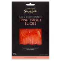 Dunnes Stores Simply Better Oak & Hickory Smoked Irish Trout Slices 80g