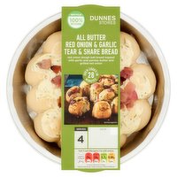 Dunnes Stores All Butter Red Onion & Garlic Tear & Share Bread 345g