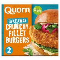 Quorn Crunchy Fillet Burgers 190g