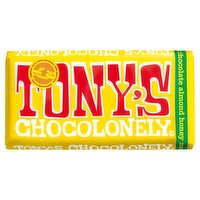 Tony's Chocolonely Fairtrade Milk Almond Honey 180g