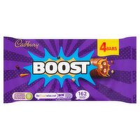 Cadbury Boost Chocolate Bar 4 Pack Multipack 126g