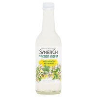 SynerChi Water Kefir Yuzu Lemon with Mint 330ml