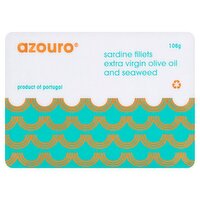 Sheridans Cheesemongers Azouro Sardine Fillets Extra Virgin Olive Oil and Seaweed 106g