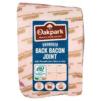 Oakpark Unsmoked Back Bacon Joint 1.2kg