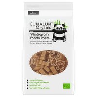 Bunalun Organic Kids Wholegrain Panda Pasta 12+ Months 250g