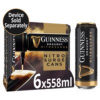 Guinnessâ„¢ NITROSURGEâ„¢ Stout Beer Cans 6 X 558ml Cans