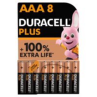 Duracell Plus AAA 8 Pack