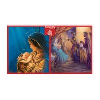 Laura Lynn Box of 12 Square Christmas Cards - Religious traditional