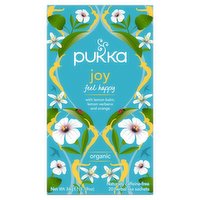 Pukka Joy Organic 20 Herbal Tea Sachets 34g