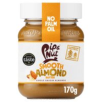 Pip & Nut Smooth Almond Butter 170G