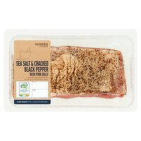 Dunnes Stores Salt & Cracked Black Pepper Irish Pork Belly 500g