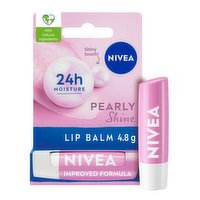 NIVEA Pearly Shine Caring Lip Balm 5.5ml
