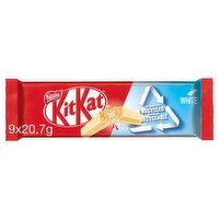 Kit Kat 2 Finger White Chocolate Biscuit Bar Multipack 9 Pack