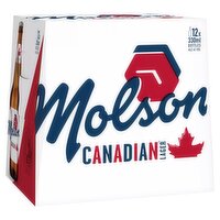 Molson Canadian Lager 12 x 330ml