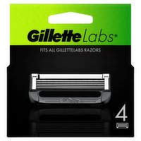 Gillette Labs Razor Blade Refills, 4 Refills