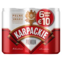 Karpackie Premium Lager Beer 6 x 440ml