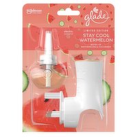 Glade Plug In ® Holder and Refill Electric Scented Oil Stay Cool Watermelon 20 ml Glade plug in 