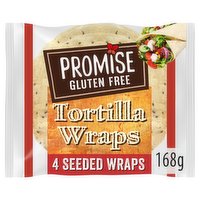 Promise Gluten Free 4 Seeded Tortilla Wraps 168g