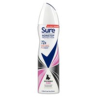 Sure  Anti-perspirant Deodorant Aerosol Invisible Pure Nonstop Protection 150 ml 