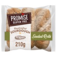 Promise Gluten Free Handcrafted Sourdough Seeded Rolls 210g