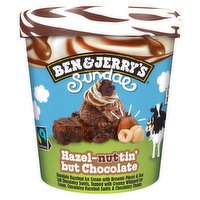 Ben & Jerry's Hazel-nuttin' but Chocolate Sundae Ice Cream 427 ML