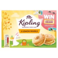 Mr Kipling 6 Lemon Whirls