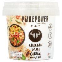 PurePower Nutrition Chicken Bami Goreng Noodle Pot 325g
