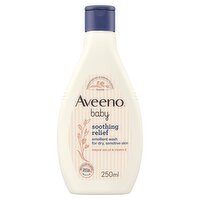 Aveeno Baby Soothing Relief Emollient Baby Wash for Dry Skin 250ml