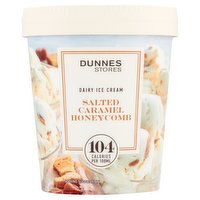 Dunnes Stores Dairy Ice Cream Salted Caramel Honeycomb 500ml