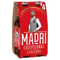 Madri Excepcional Lager 4 x 330ml