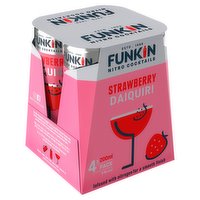 Funkin Nitro Cocktails Strawberry Daiquiri 4 x 200ml