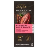 Dunnes Stores Simply Better Single Origin Madagascan Dark Chocolate 100g